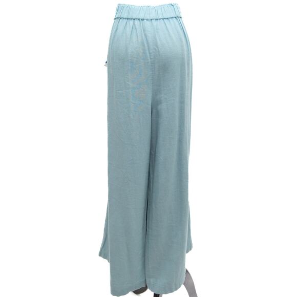 Anne Klein Aqua Spray Ellie Wide Leg Pull-On Pants Size XL - Picture 3 of 10